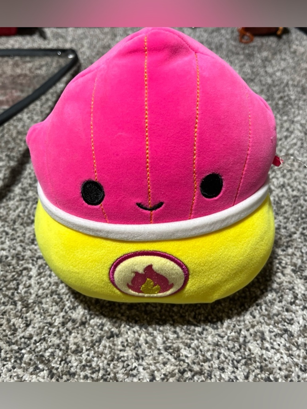 Squishmallow 7.5" Mariska the Flamin' Hot Fries Neon Food Squad 2023